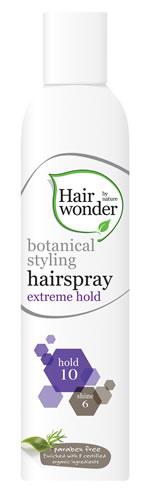 Hairwonder Botanical styling hairspray fixation extra forte 300ml